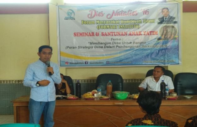 Foto: Hairul Anwar saat menjadi pemateri