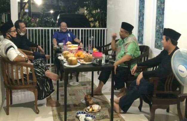 Foto : Dari Kanan, Sultan Najamudin, Afriansyah Noor, La Nyalla, Agusrin dan Sukmo Harsono.