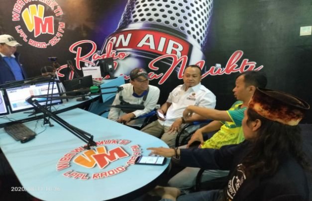 Foto : Talkshow di LPPL Kabupaten Bekasi