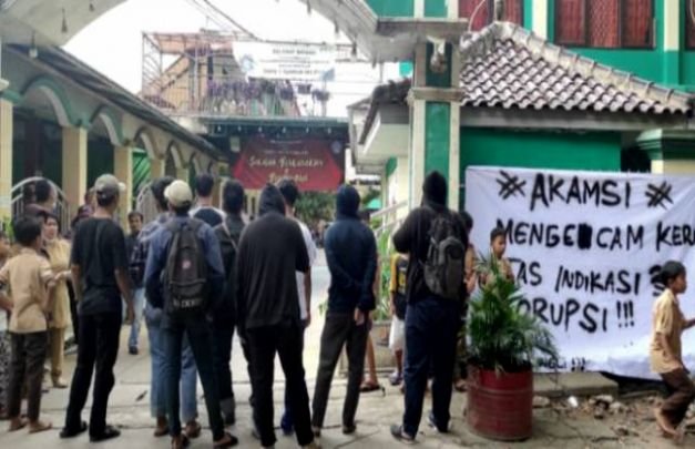Foto: Aksi Akamsi di SMPN 1 Tambun Selatan 