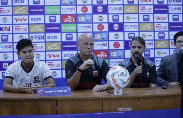 Foto: Pre MPC Madura United vs RANS