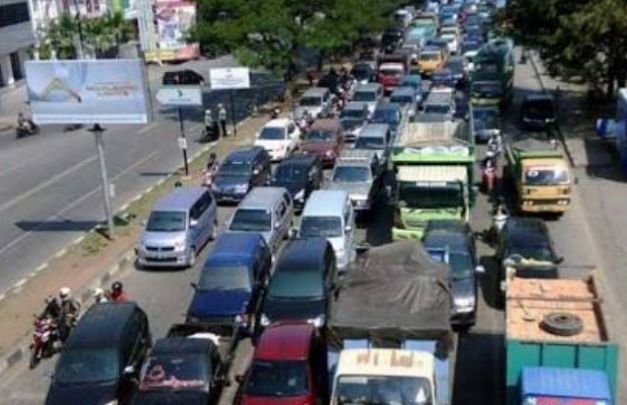 Foto: kondisi macet