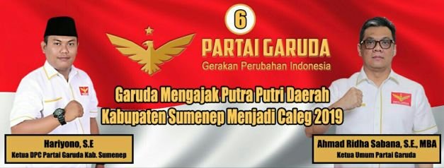 Foto : Ketua DPC Partai Garuda Sumenep