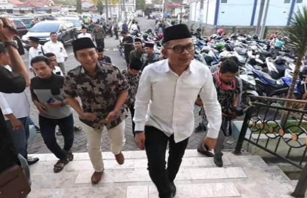 Foto Menaker RI di Gedung Islamic Center