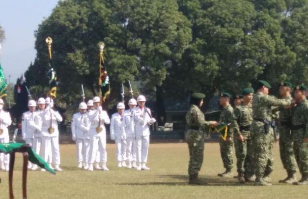 Foto: serah terima jabatan komando