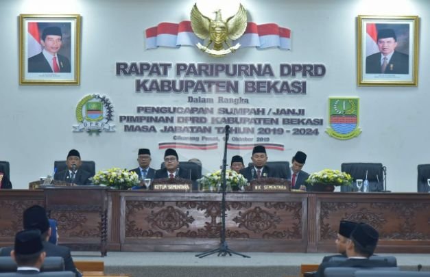 Foto : Rapat Paripurna DPRD Kabupaten Bekasi