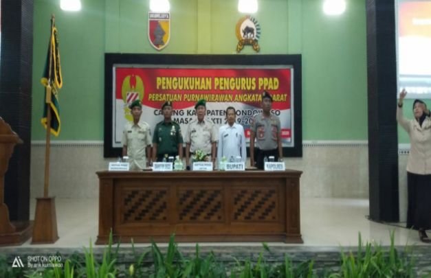 Foto: pengukuhan PPAD Cabang Bondowoso