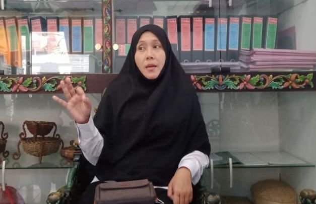 Foto: Kabid pemberdayaan usaha mikro dan kecil Dinas Koperasi UMKM Sumenep Lisa Bertha Soetedjo.