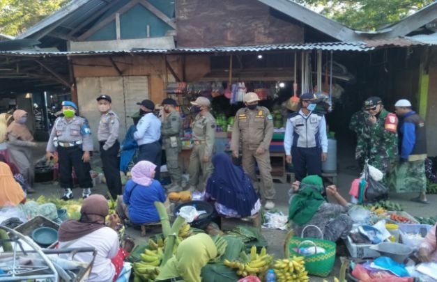 Foto: Kondisi Pasar Nempan Pamekasan Setelah Rutin Dipantau