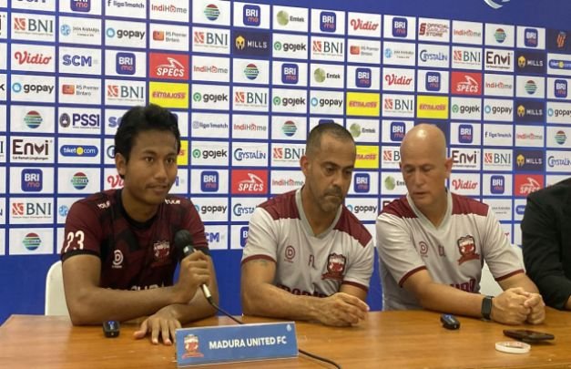 Foto: Kadek, Fabio dan Claudio saat Pre MPC