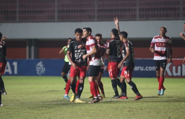 Foto: Madura United vs Bali United pekan ke-14 Liga 1