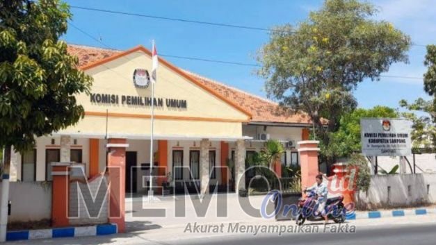 Foto : Kantor KPU Kabupaten Sampang 