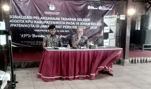Foto: Sosialisasi KPU Jabar