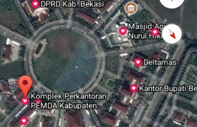 Foto: Kompleks Pemda Kabupaten Bekasi