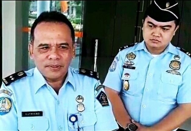 Foto: Sutrisno, Kepala Kantor Imigrasi II Bekasi, Seusai Mengukuhkan Tim Pengawas Orang Asing (Timpora) di Harris Convention Hall, Summarecon Bekasi, Senin (26/3/2018).