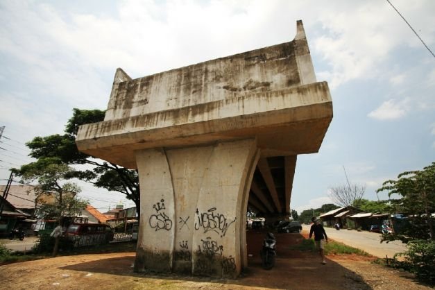 Proyek yang sempat tertunda pada tahun 2017