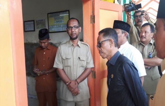 Foto saat Memantau di MAN 2 Pamekasan
