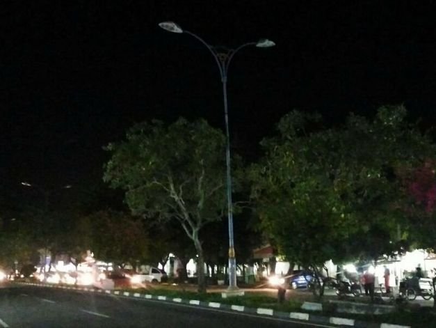 Gambar Ilustrasi lampu PJU