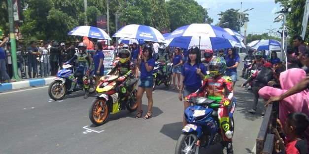 Foto:Kejurprov Balap Motor di Sampang
