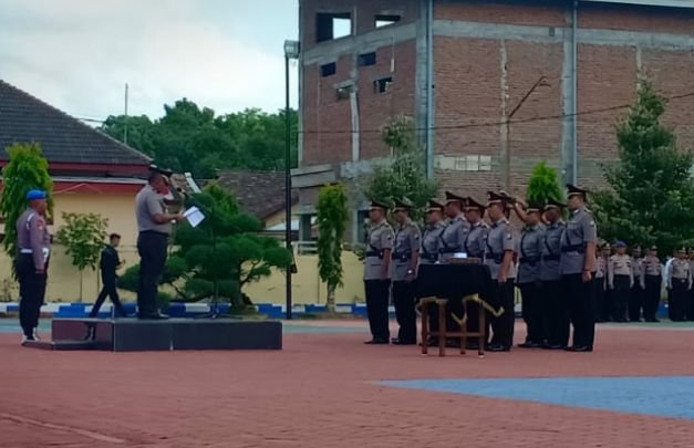 Foto: rotasi sejumlah personel di jajaran Polres Sumenep