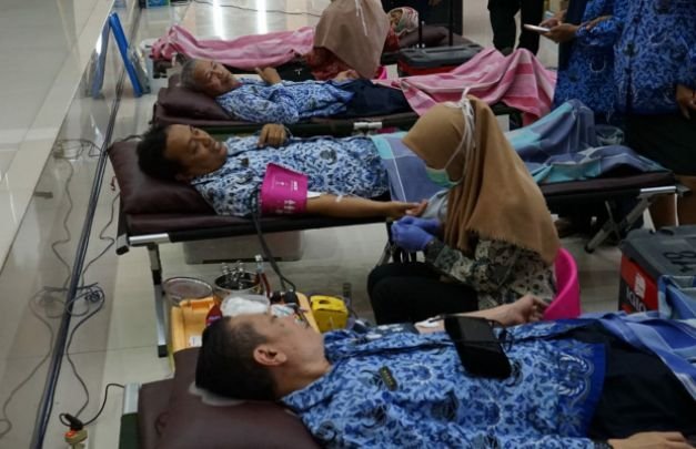 Foto : Aksi Donor Darah Kabupaten Bekasi
