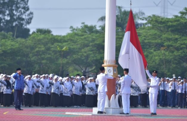 Foto : Upacara Peringatan HUT