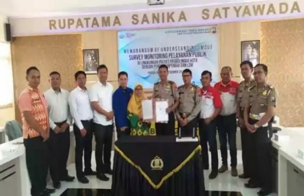 Foto : Sinergitas Polresta Probolinggo Dengan LSM LIRA Indonedia