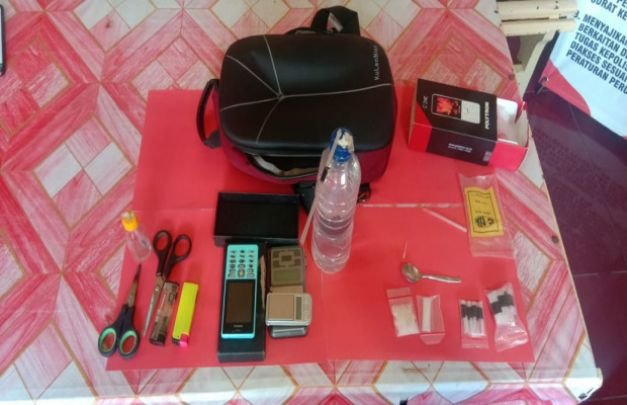 Foto: Barang bukti sabu yang diamankan polisi