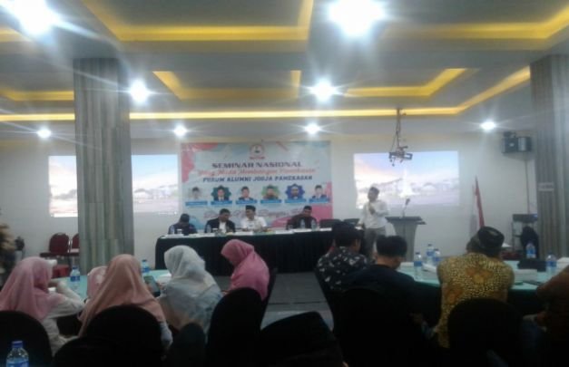 Foto: Suasana saat acara Seminar Nasional