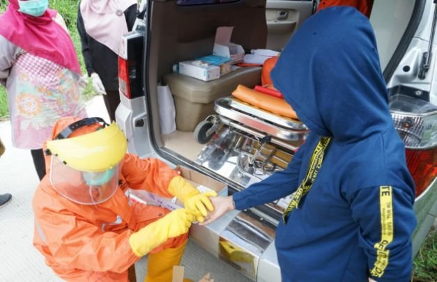 Foto : Rapid test di Kabupaten Bekasi