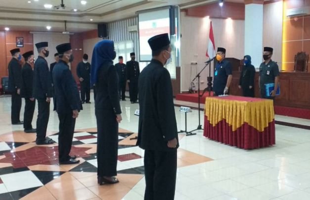 Foto : Prosesi Pelantikan Pejabat Pemkot Probolinggo