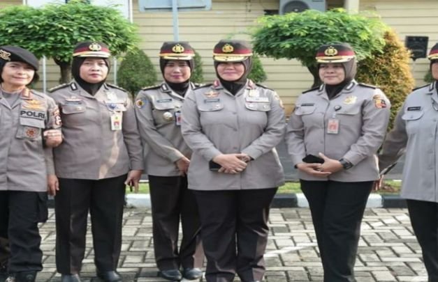 Foto: Deretan Polwan Berpangkat Perwira Menengah (Pemen)