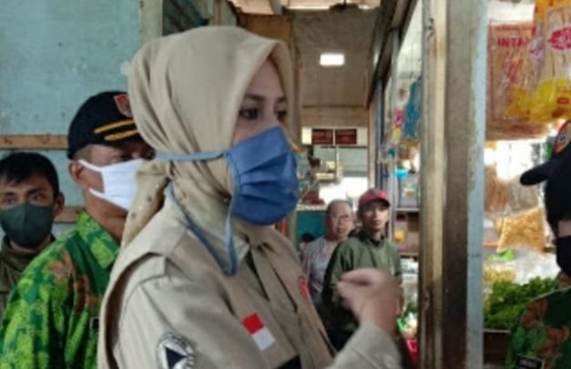 Foto: Apel Launching Pasar Tangguh Covid-19, Siapkan Pasukan Pengawasan