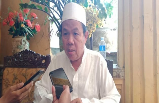 Foto: Ketua MUI Sumenep saat diwawancara.