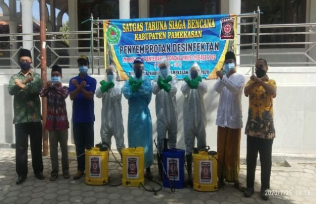 Foto: Tim Tagana Dinsos Pamekasan Bersama Pihak Lembaga Miftahul Ulum Akkor Palengaan Pamekasan