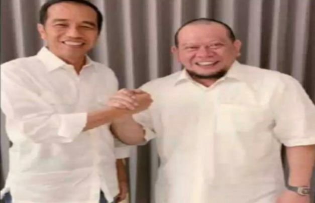 Foto : LaNyalla bersama Presiden RI, Jokowi