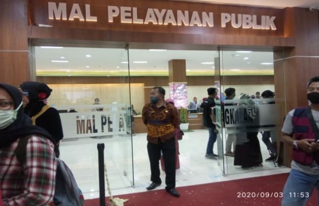 Foto : Mall Pelayanan Publik Beroperasi