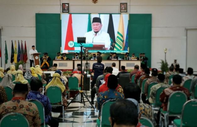 Foto : LaNyalla dalam orasi ilmiah di IAIN Tulungagung