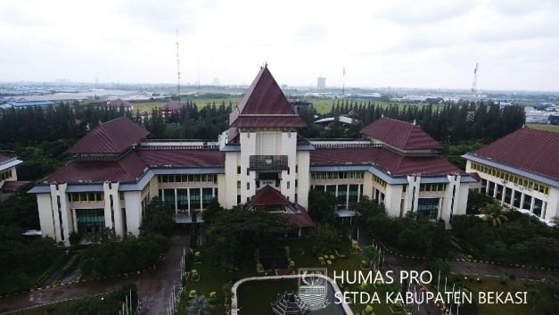 Kantor Bupati Bekasi Di Kompleks Perkantoran Pemeritah Daerah Kabupaten Bekasi