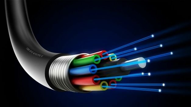 Gambar Ilustrasi Kabel Serat Optik