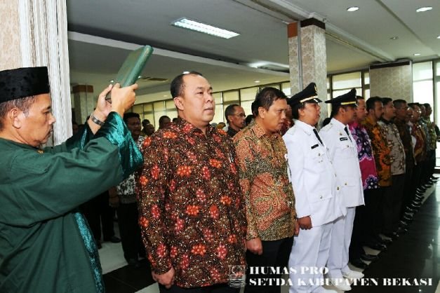 Acara Pelantikan Pejabat Beberapa Waktu Yang Lalu