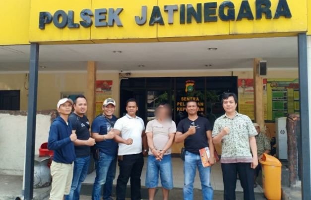 Foto: pelaku pencurian usai diamankan di jakarta
