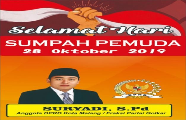 Foto: Suryadi, Sekretaris Fraksi Partai Golkar DPRD Kota Malang 