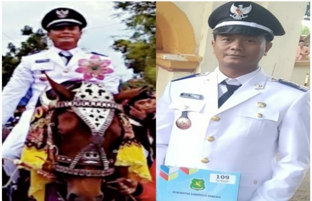 Foto: Kades termuda di kecamatan Pragaan saat diarak pakai kuda