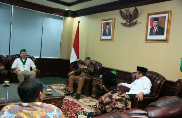 Foto: pertemuan PB HMI pusat dengan Menag RI di Jakarta