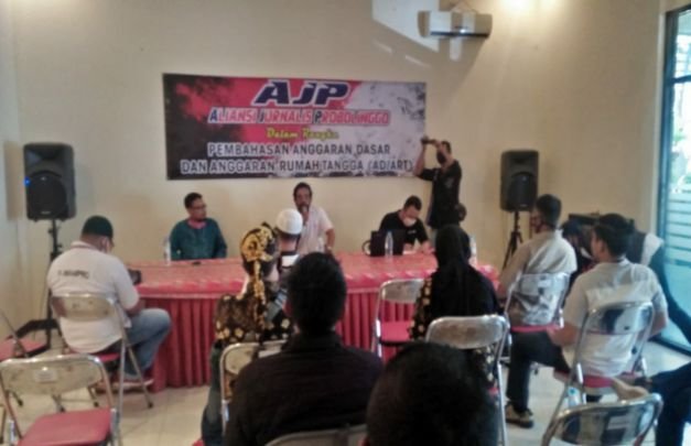 Foto : Suasana Lounching Aliansi Jurnalistik Probolinggo