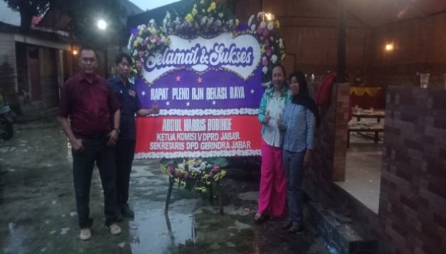 Foto: Ketua dan pengurus DPC RJN Bekasi Raya 
