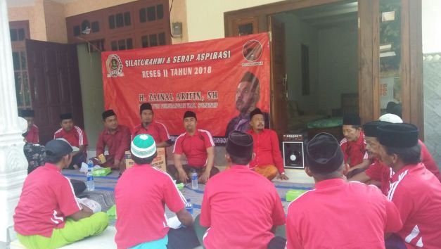 Foto : Kegiatan Reses Yang Dilakukan DPRD Sumenep Di Kecamatan Ambunten