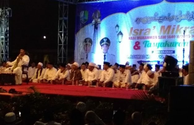 Foto: Isro' Mi'raj bersama Bupati Sampang