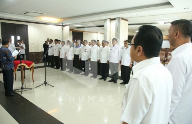Foto: rotasi sejumlah pejabat di lingkungan pemkab Bekasi